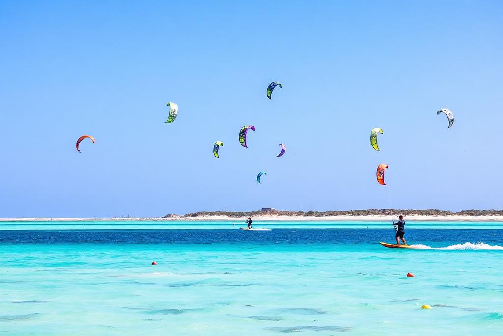 Kitesurfing & windsurfing