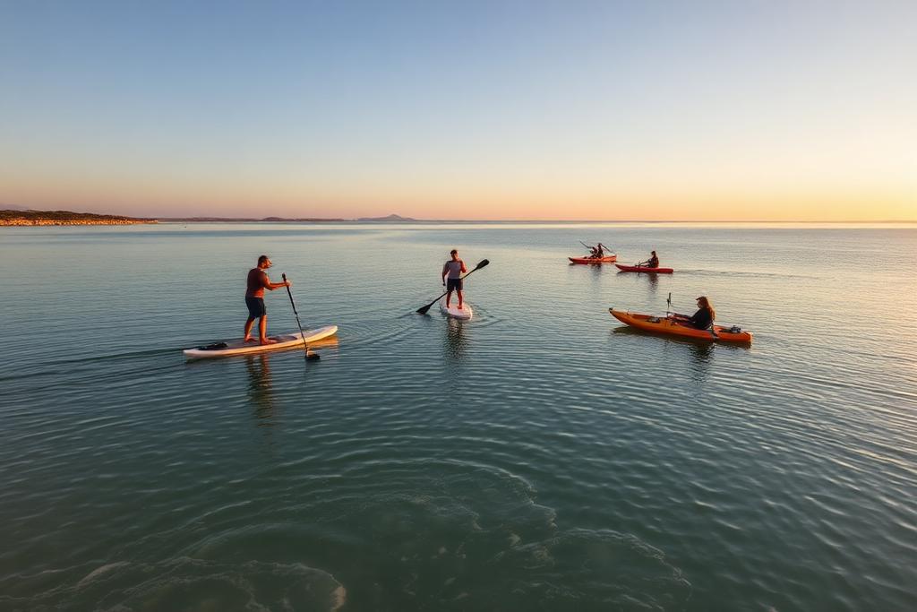Paddleboarding & kayaking